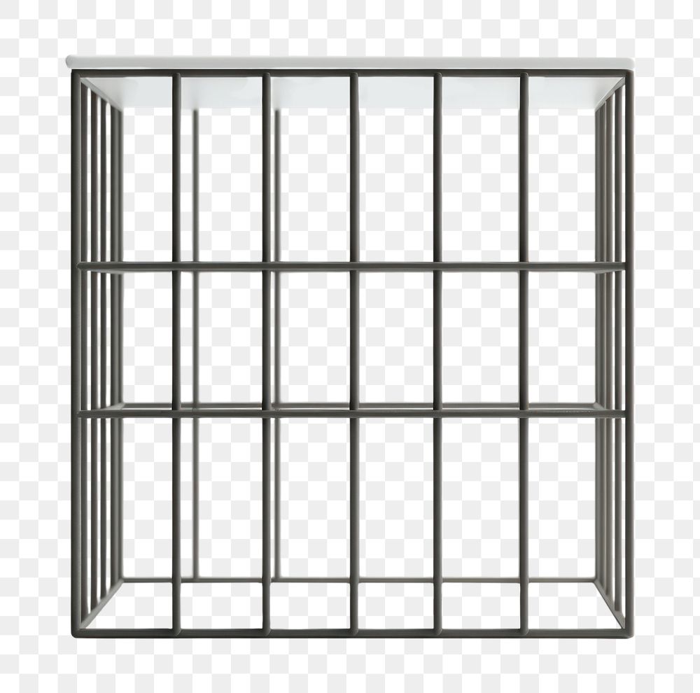 PNG Cage rectangle shelf gate. AI generated Image by rawpixel.