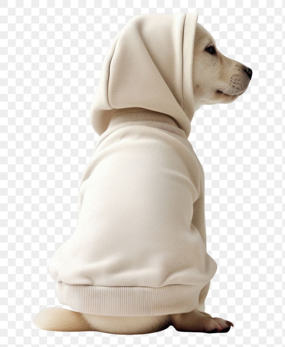 PNG Sweatshirt animal mammal puppy. AI generated Image by rawpixel.