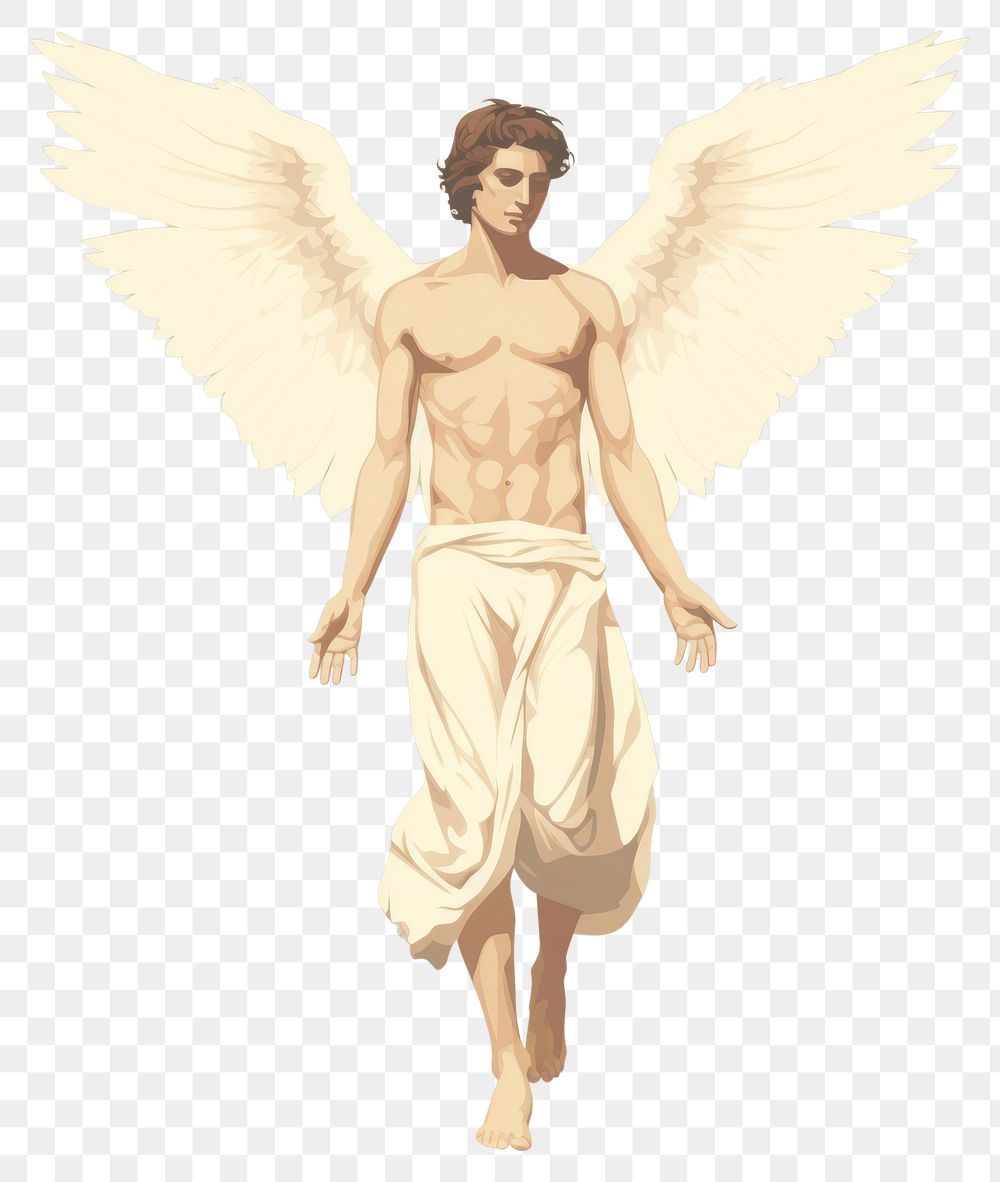 PNG A male italian Angel angel representation spirituality. AI generated Image by rawpixel.