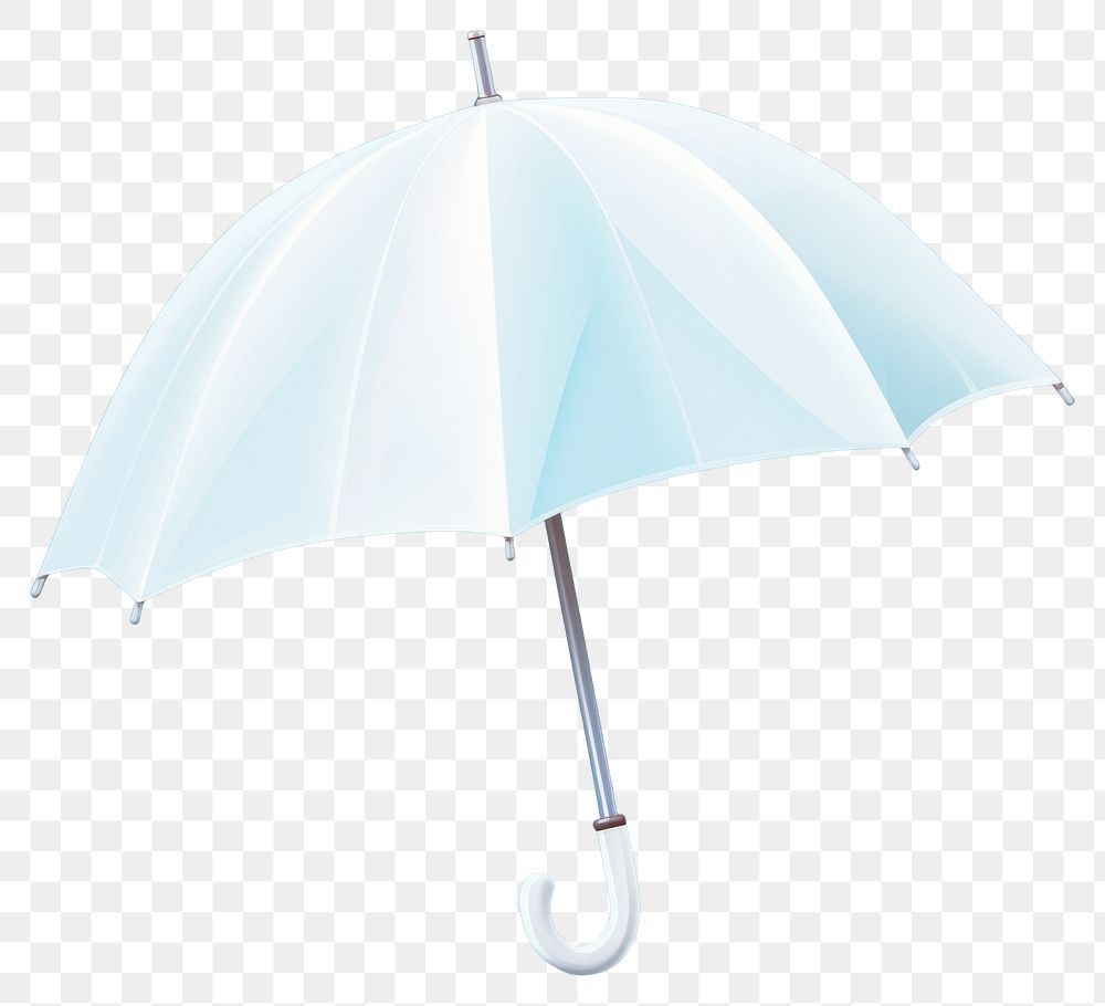 PNG White umbrella blue blue background protection. AI generated Image by rawpixel.