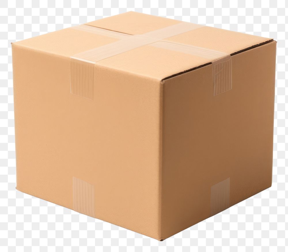 PNG Parcel box cardboard carton  