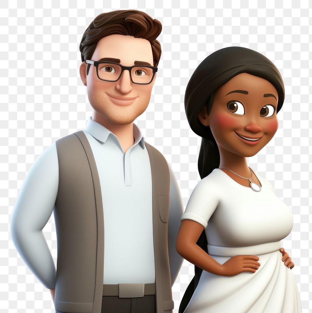 PNG Cartoon adult woman  