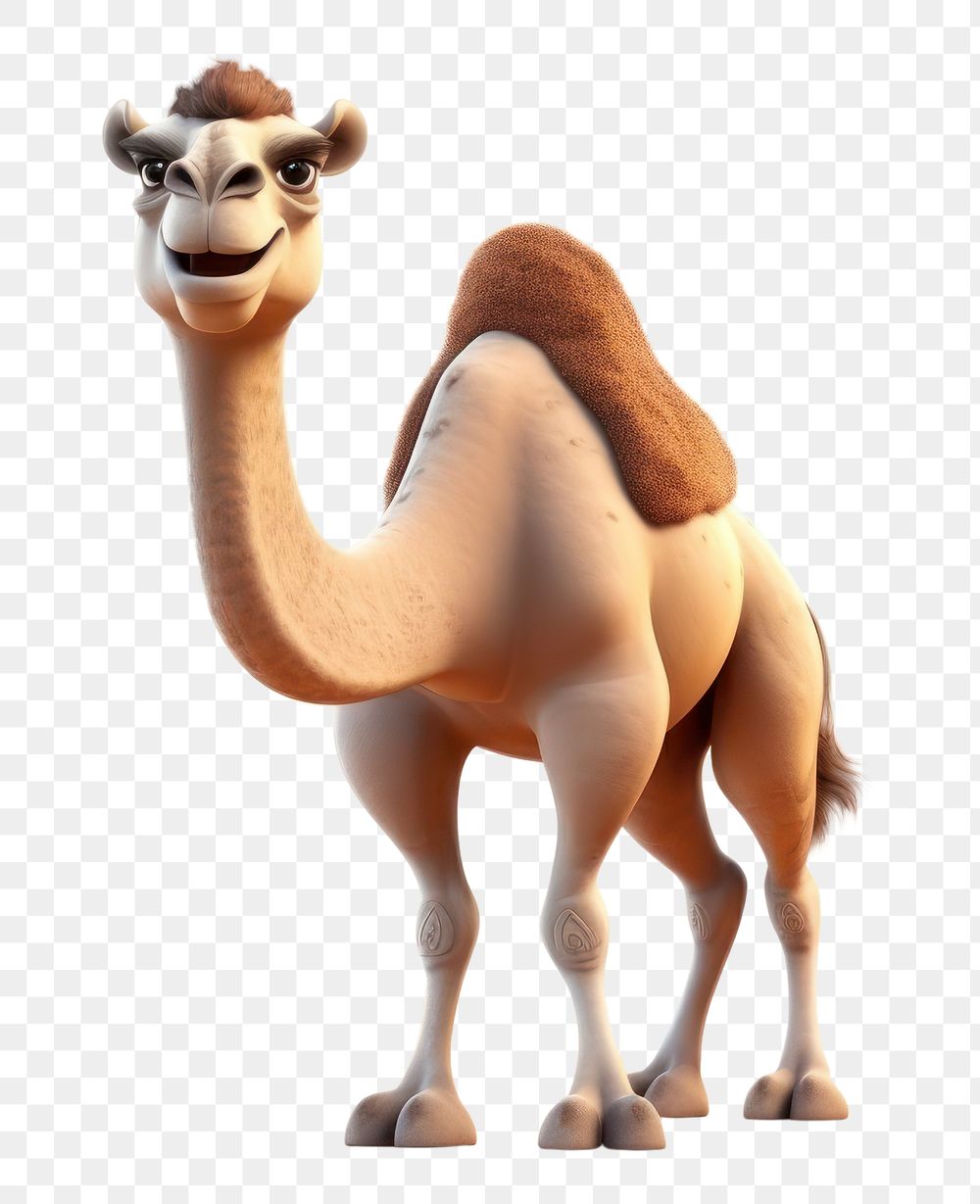 PNG Camel cartoon mammal animal. AI generated Image by rawpixel.