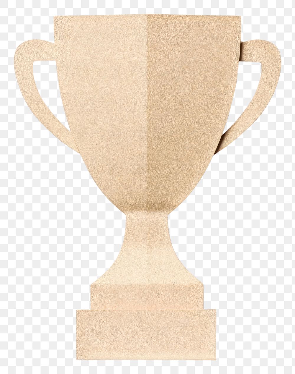 PNG Trophy white background achievement simplicity. 