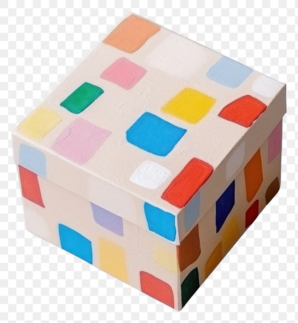 PNG Box pattern puzzle block. AI generated Image by rawpixel.