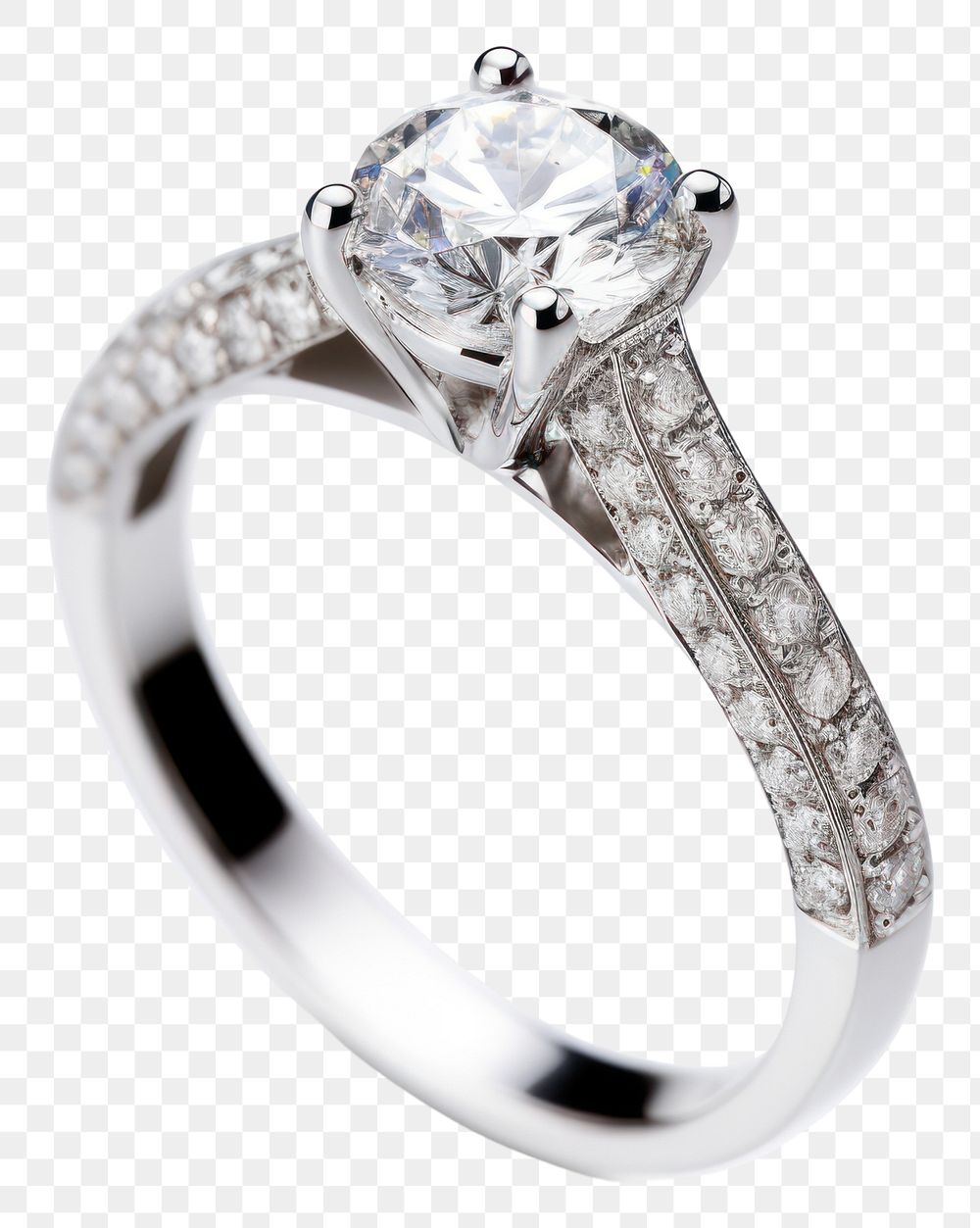 PNG Diamond ring platinum gemstone jewelry. 