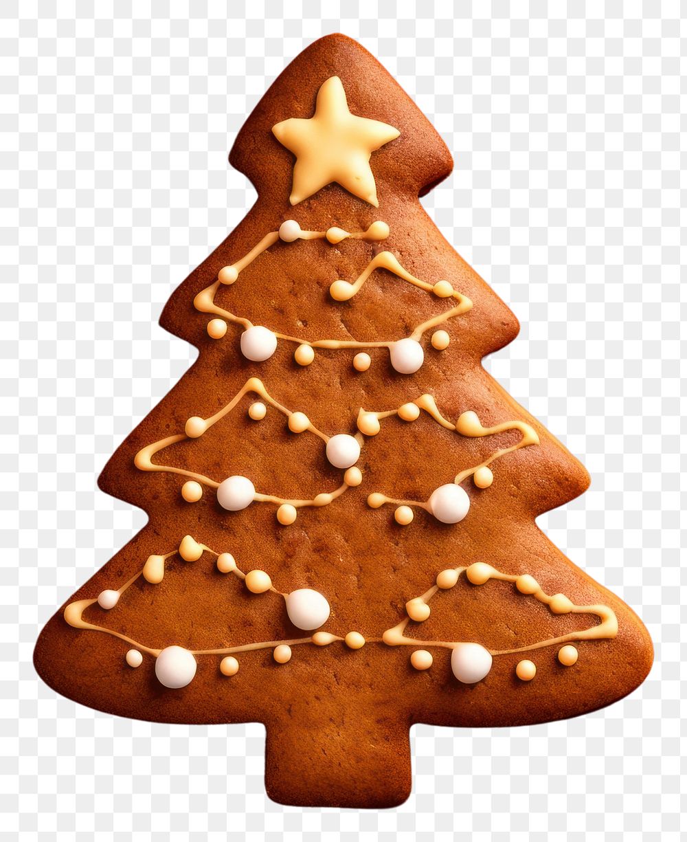 PNG Homemade gingerbread cookie christmas food. AI generated Image by rawpixel.