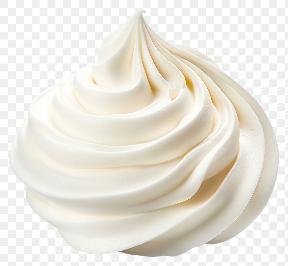 PNG Cream dessert whipped icing. AI generated Image by rawpixel.