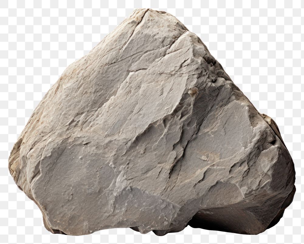 PNG Rock mineral white background simplicity. AI generated Image by rawpixel.