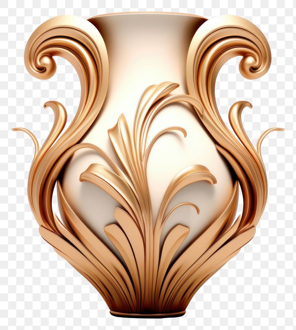 PNG Flower vase art white background creativity. AI generated Image by rawpixel.