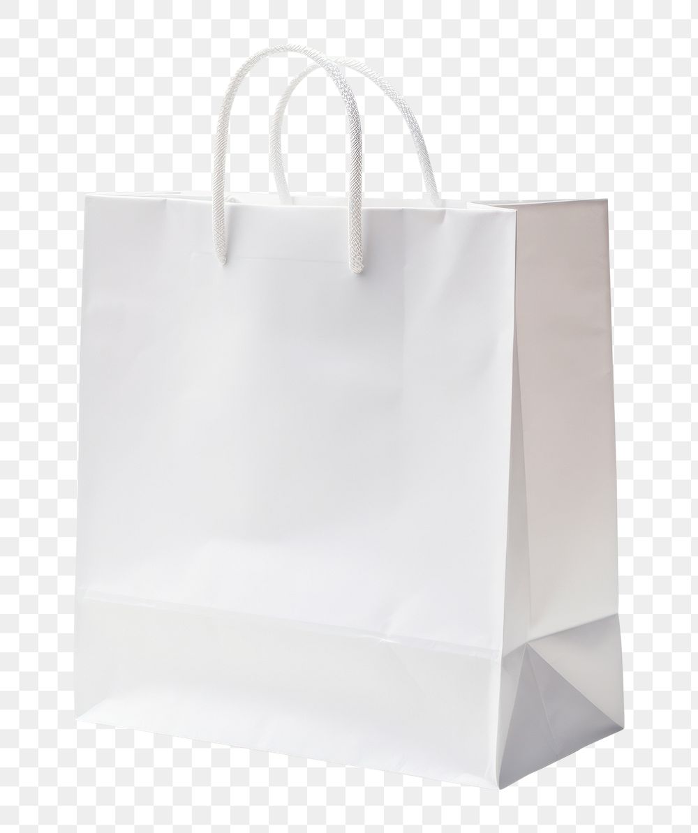 PNG Paper bag handbag white  