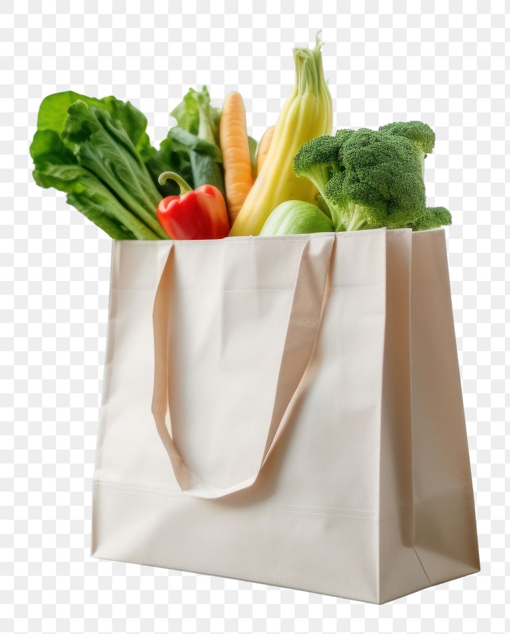 PNG Delivery bag vegetable consumerism