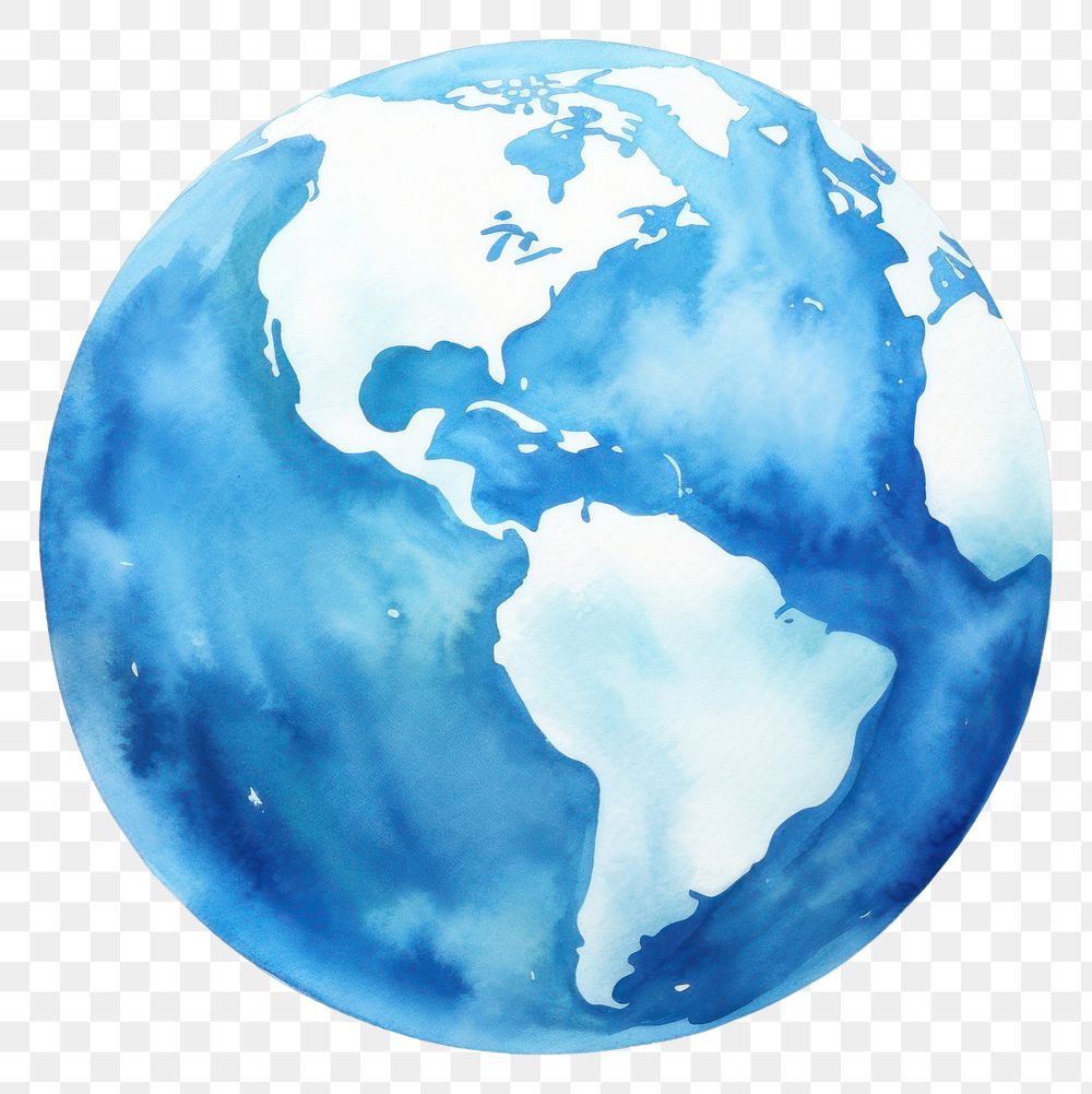 PNG World planet globe space. AI generated Image by rawpixel.