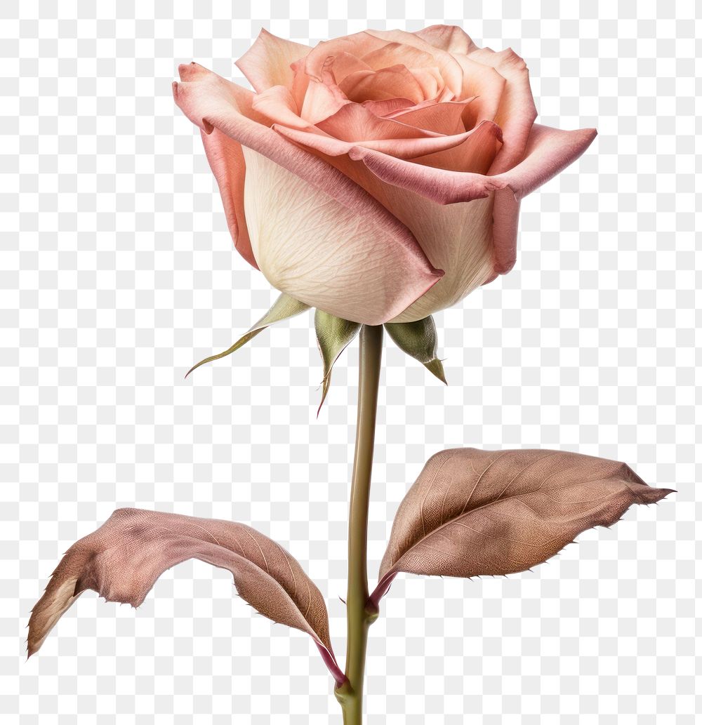 PNG Rose flower plant pink