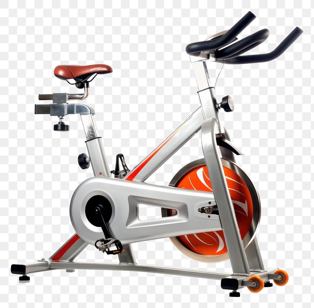 PNG Spinner Exercise bicycle exercise sports wheel. AI generated Image by rawpixel.