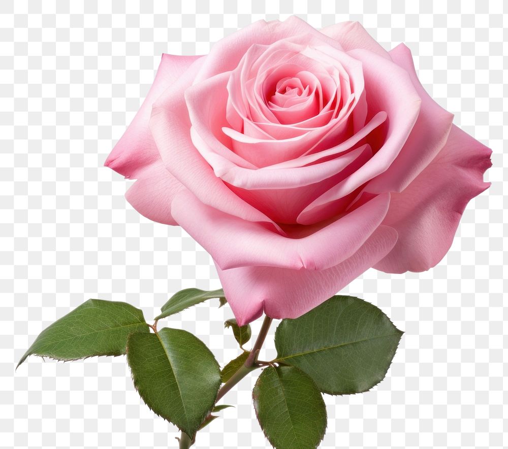 PNG Pink rose flower petal plant. AI generated Image by rawpixel.