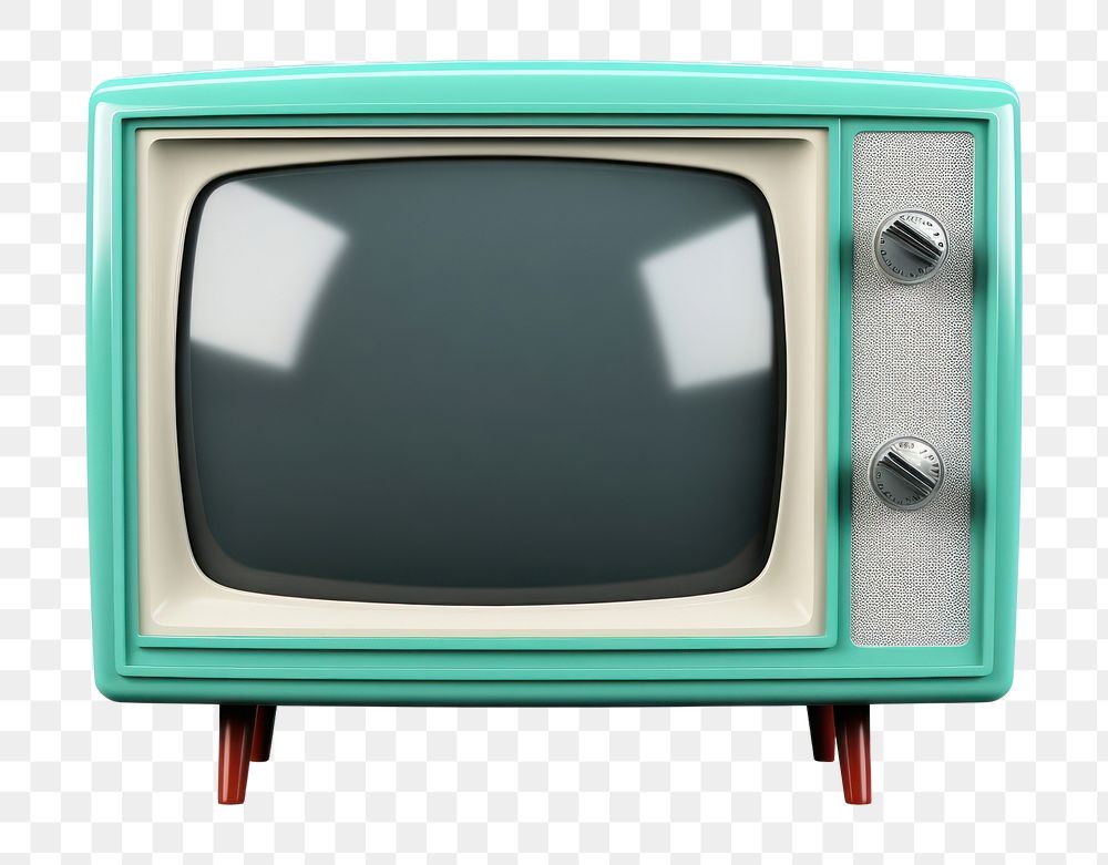 PNG Retro TV television screen  