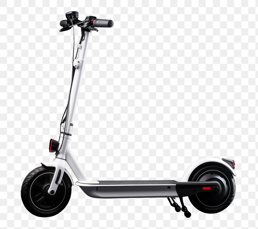 PNG Scooter vehicle black background transportation. AI generated Image by rawpixel.