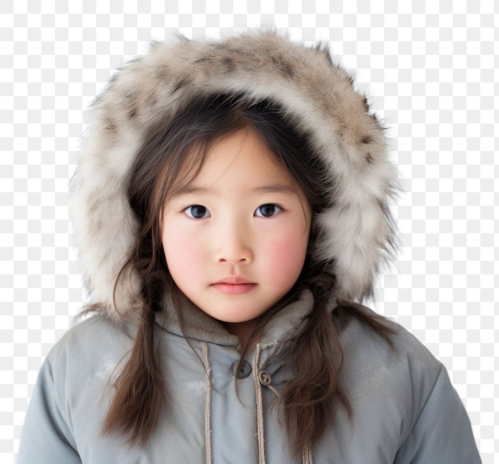 PNG Mongolian kid portrait jacket photo. AI generated Image by rawpixel.
