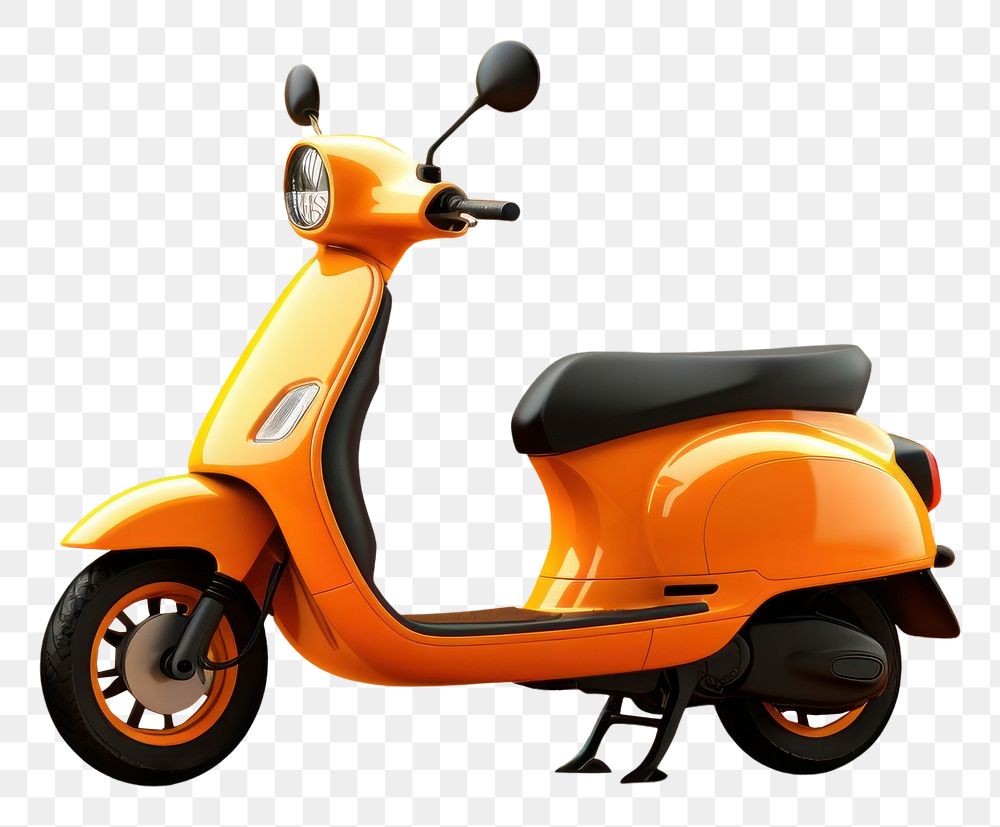 PNG Scooter motorcycle vehicle vespa. AI generated Image by rawpixel.