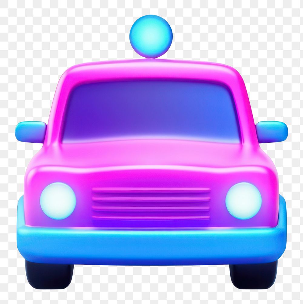 PNG Taxi vehicle purple pink. AI generated Image by rawpixel.
