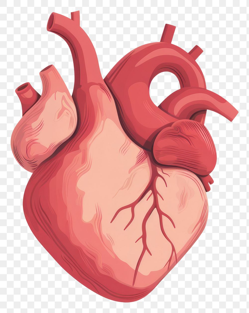 PNG Heart creativity cartoon stomach. AI generated Image by rawpixel.