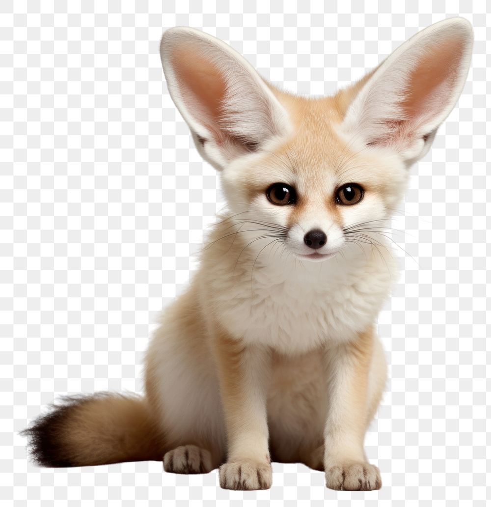 PNG Fennec fox mammal animal pet. 