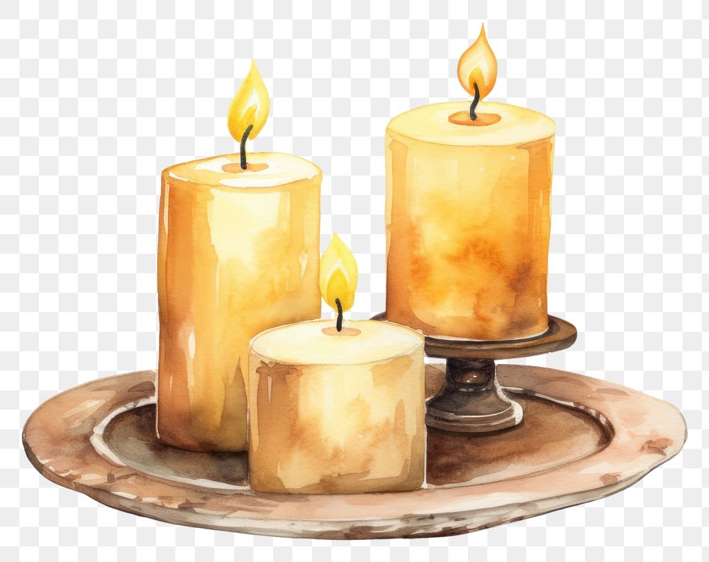 PNG Candle table plate candlestick | Free PNG - rawpixel