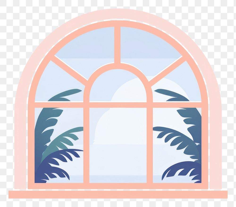 PNG A window icon architecture transparent building. AI generated Image by rawpixel.