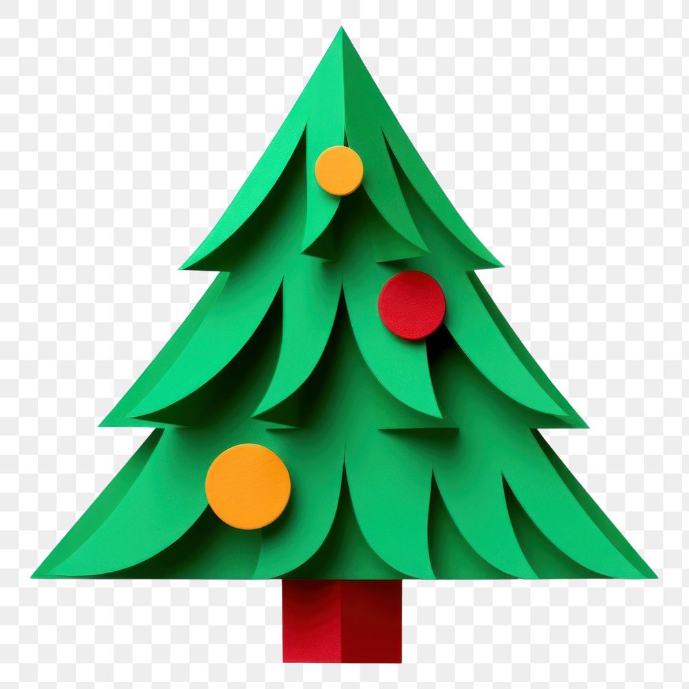 PNG Chrismas tree christmas white background celebration. AI generated Image by rawpixel.