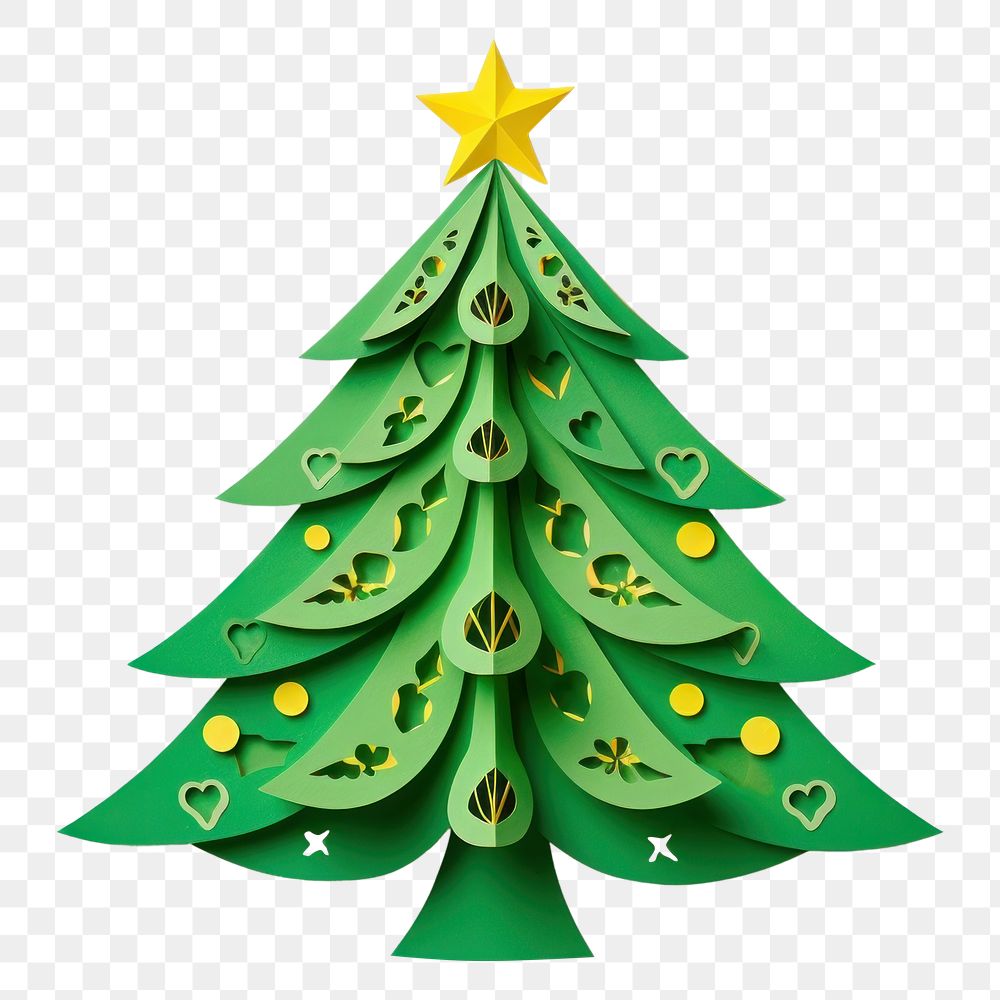 PNG  Chrismas tree christmas white background representation. AI generated Image by rawpixel.