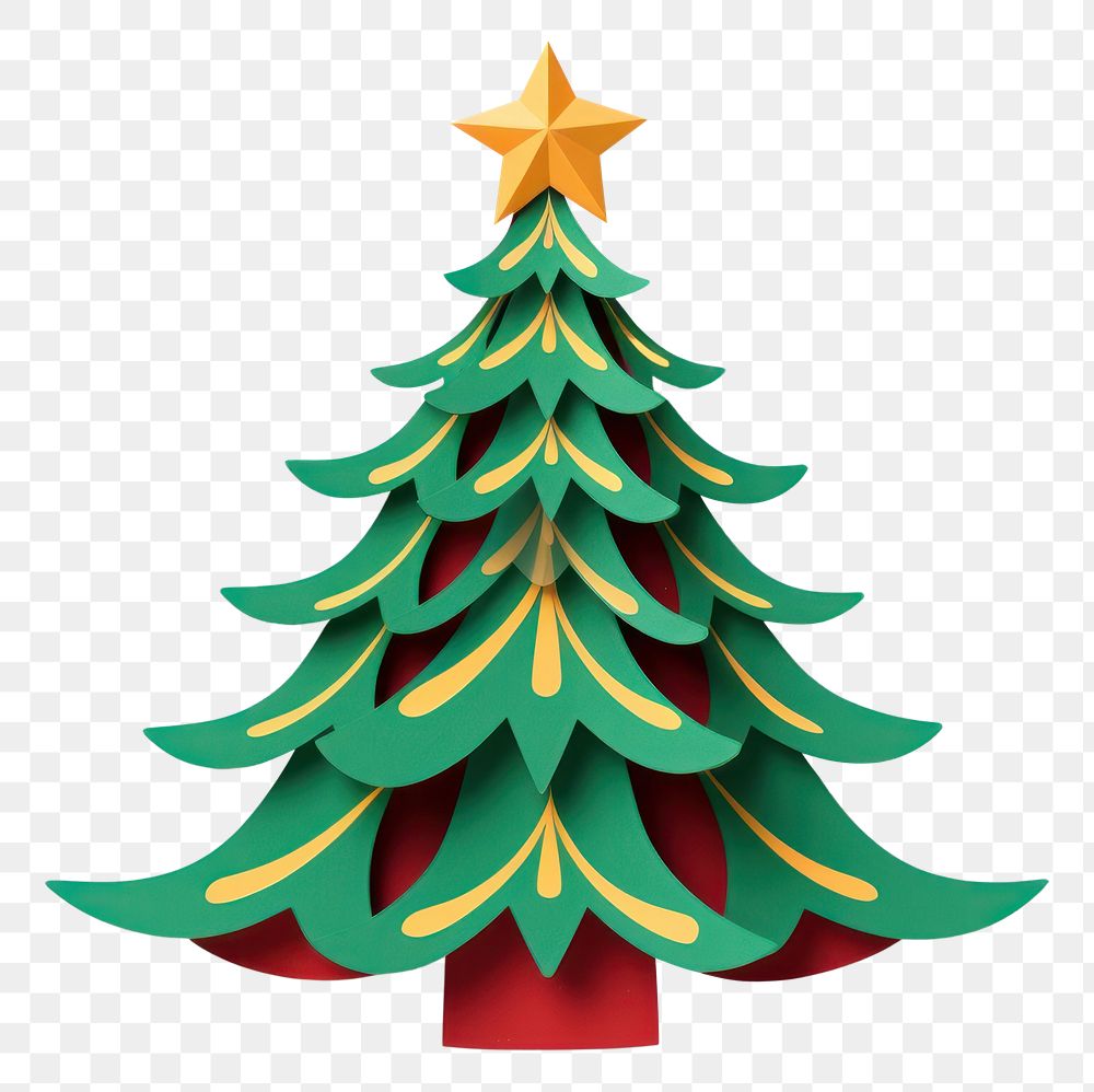 PNG Chrismas tree christmas white background anticipation. AI generated Image by rawpixel.