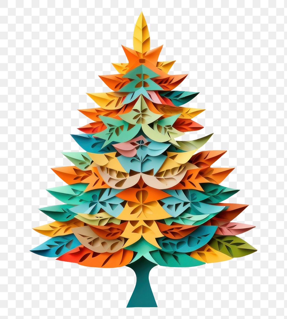 PNG Chrismast tree craft plant paper. 