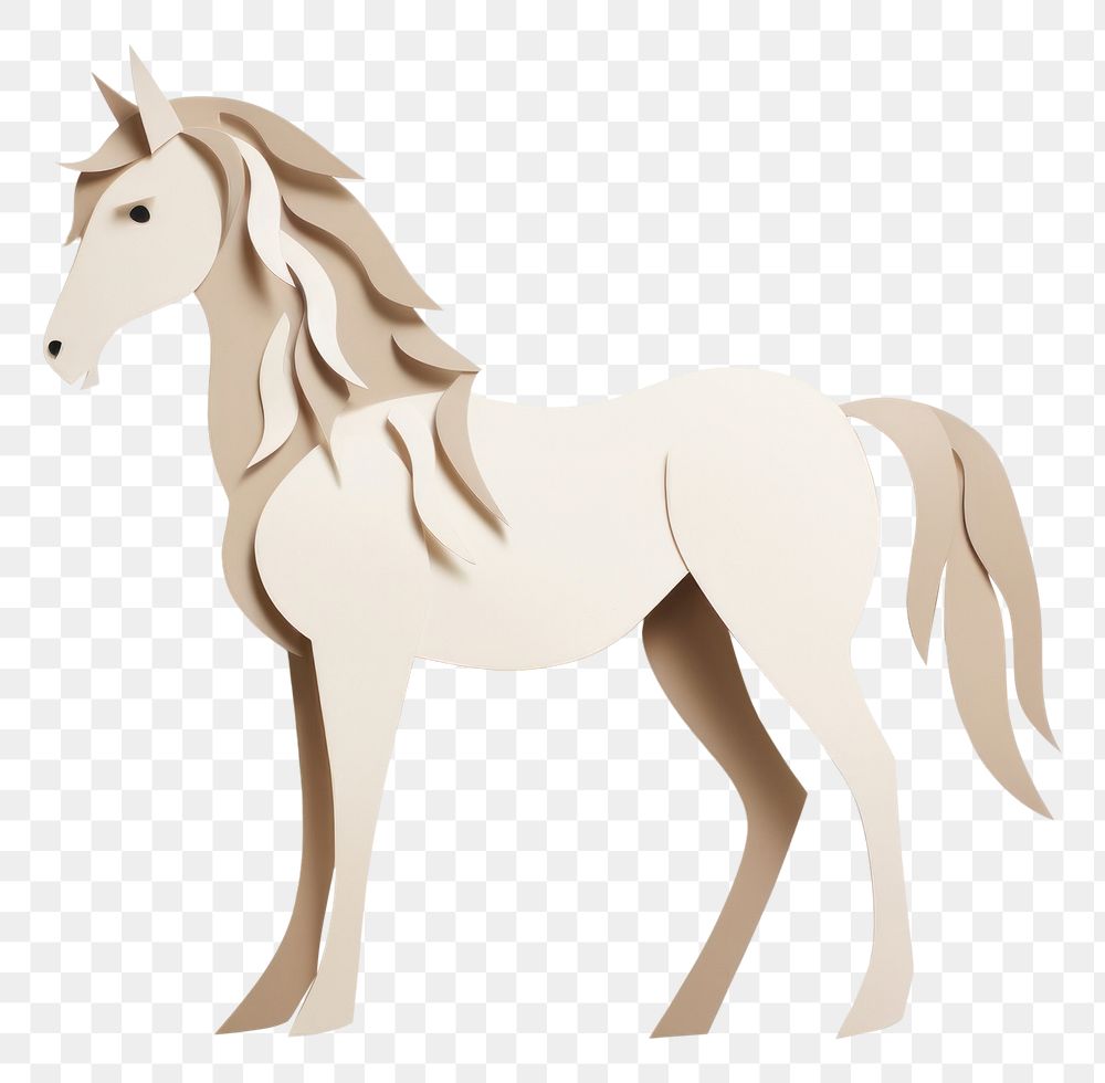 PNG Horse animal mammal craft. AI generated Image by rawpixel.