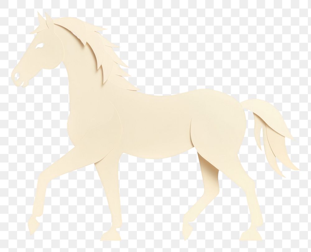 PNG Horse animal mammal representation. AI generated Image by rawpixel.