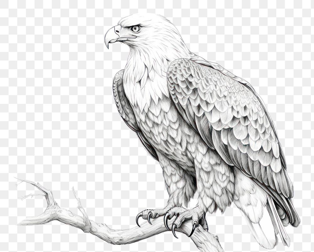 PNG Drawing sketch animal eagle. 