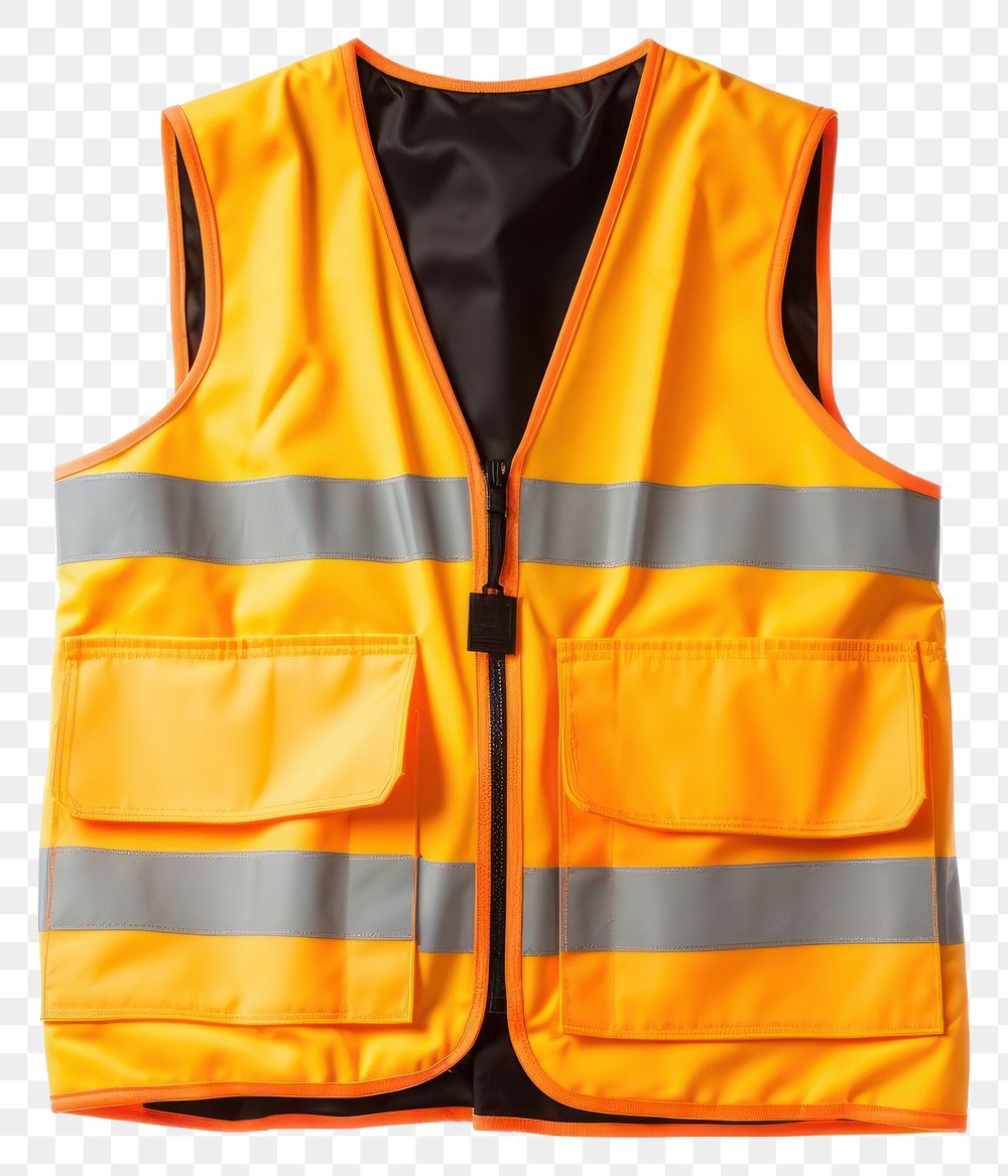 PNG Vest white background protection lifejacket. AI generated Image by rawpixel.