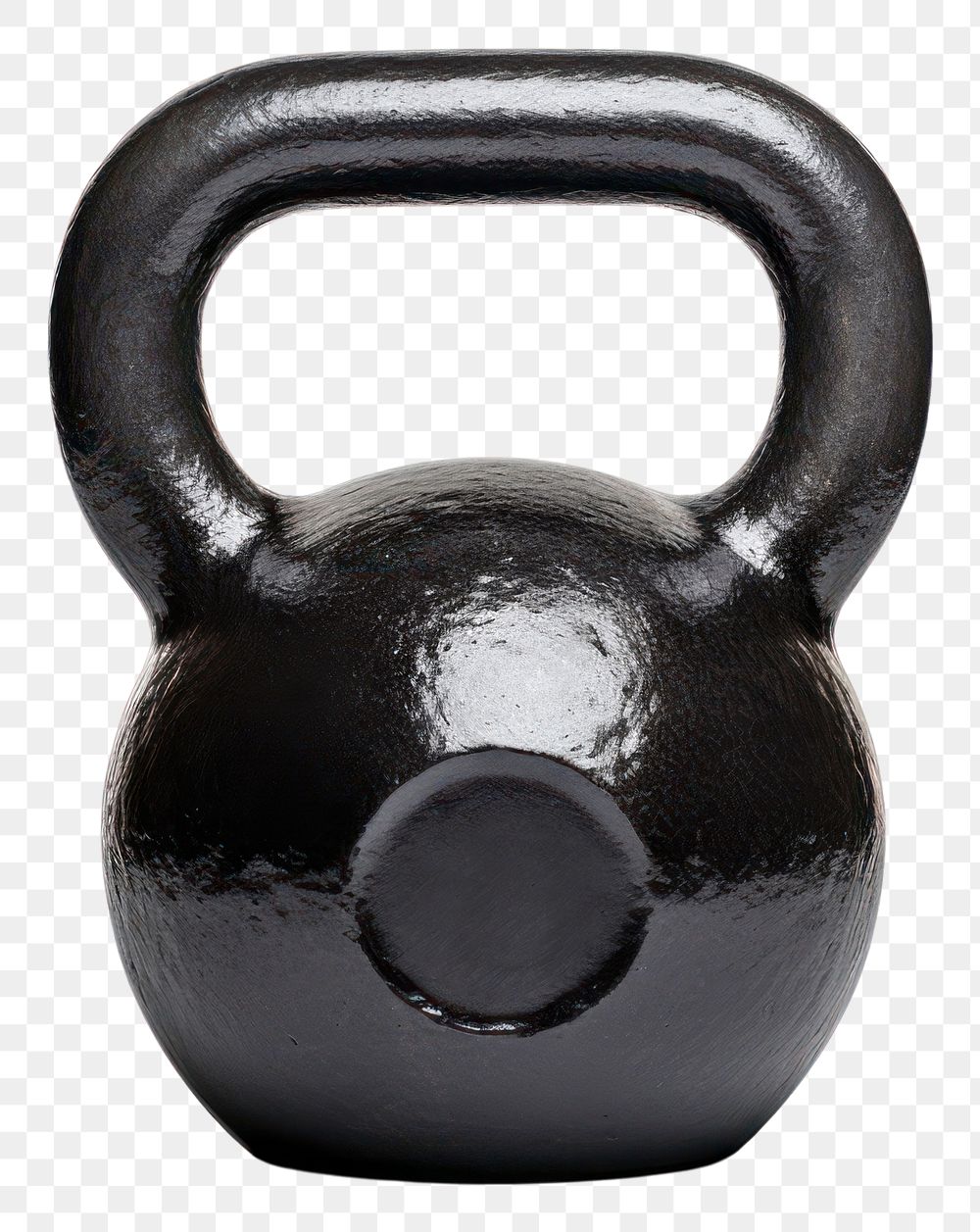 PNG A 35lb kettlebell gym exercise sports. 