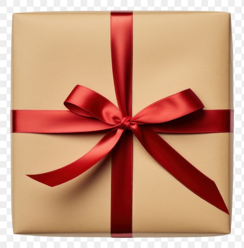 PNG Gift wrapped ribbon paper. 