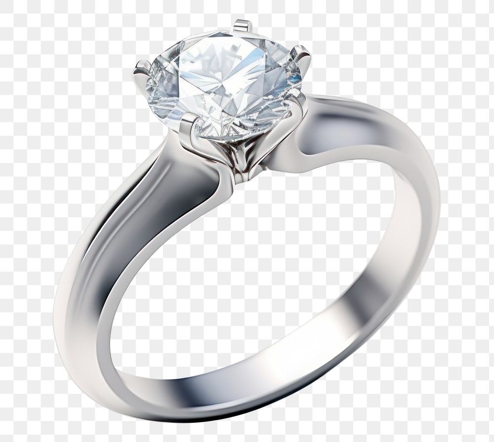 PNG Ring diamond platinum gemstone. 