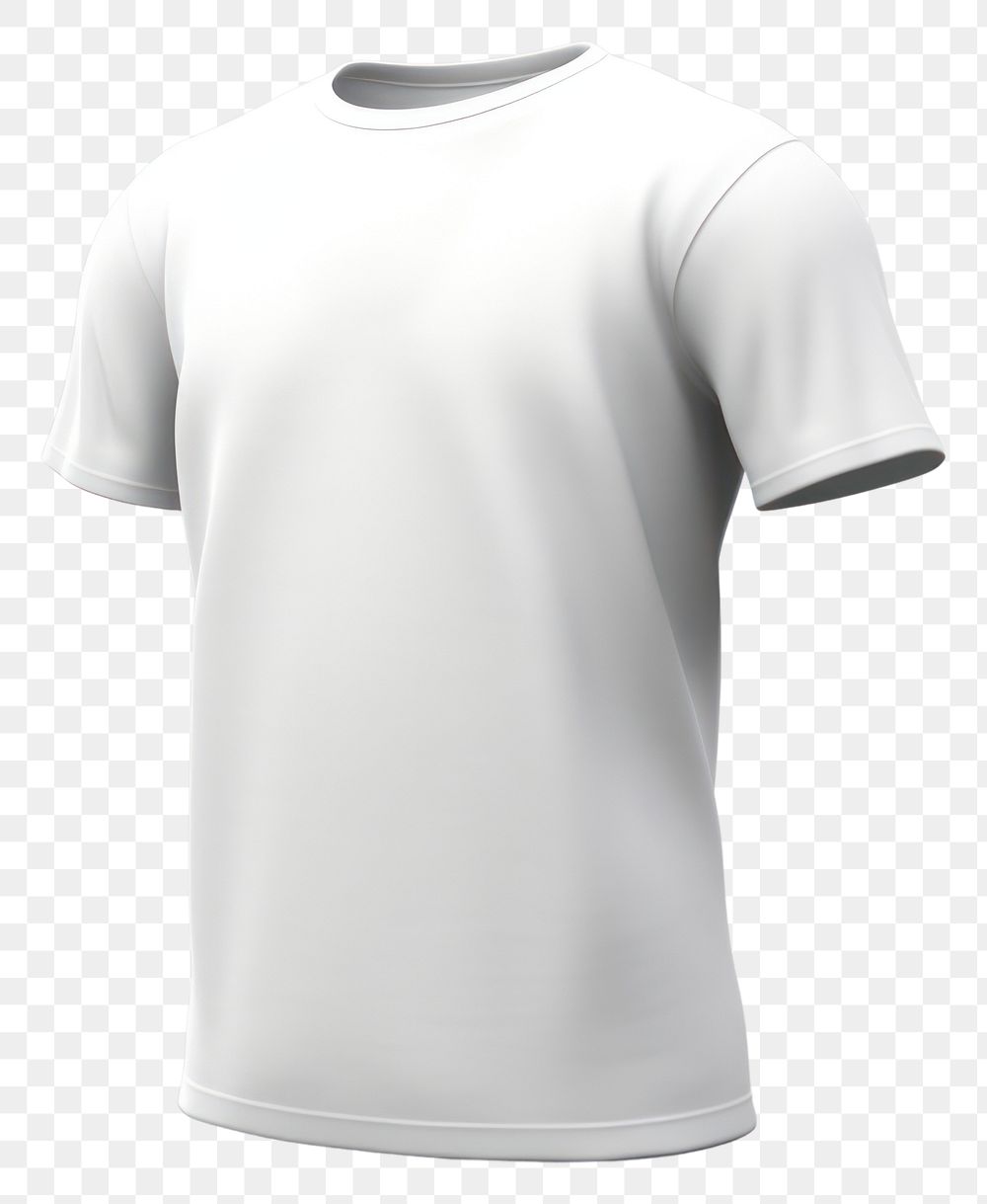 PNG T-shirt white white background clothing. AI generated Image by rawpixel.