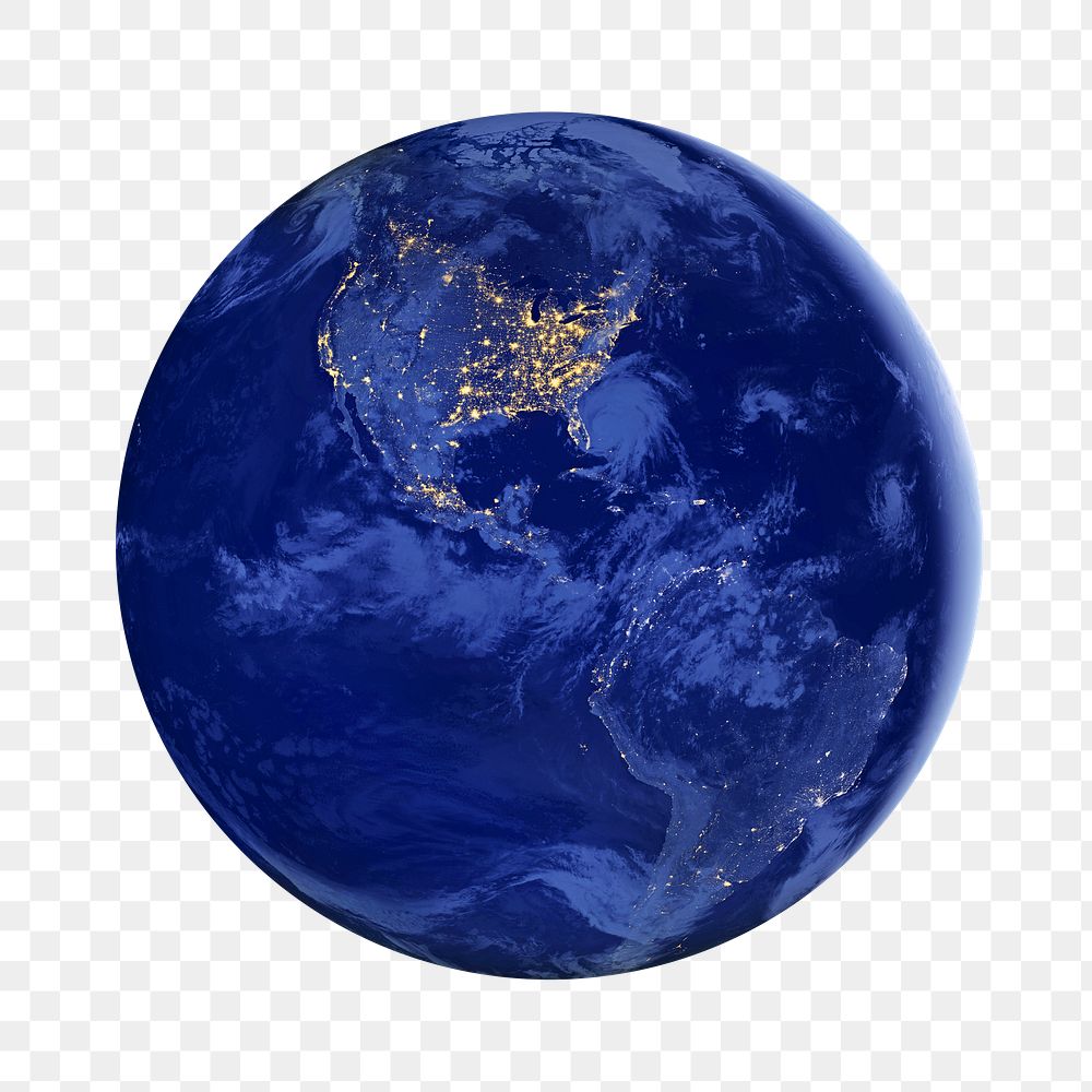 Globe png, transparent background