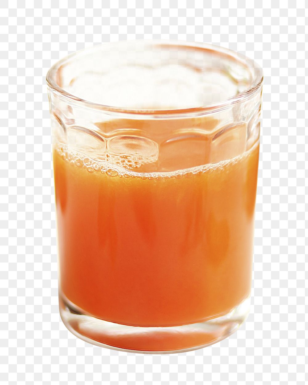Orange juice png sticker, transparent background