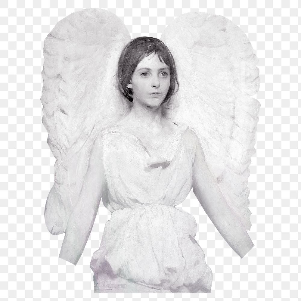 Angel  png cut out on transparent background 
