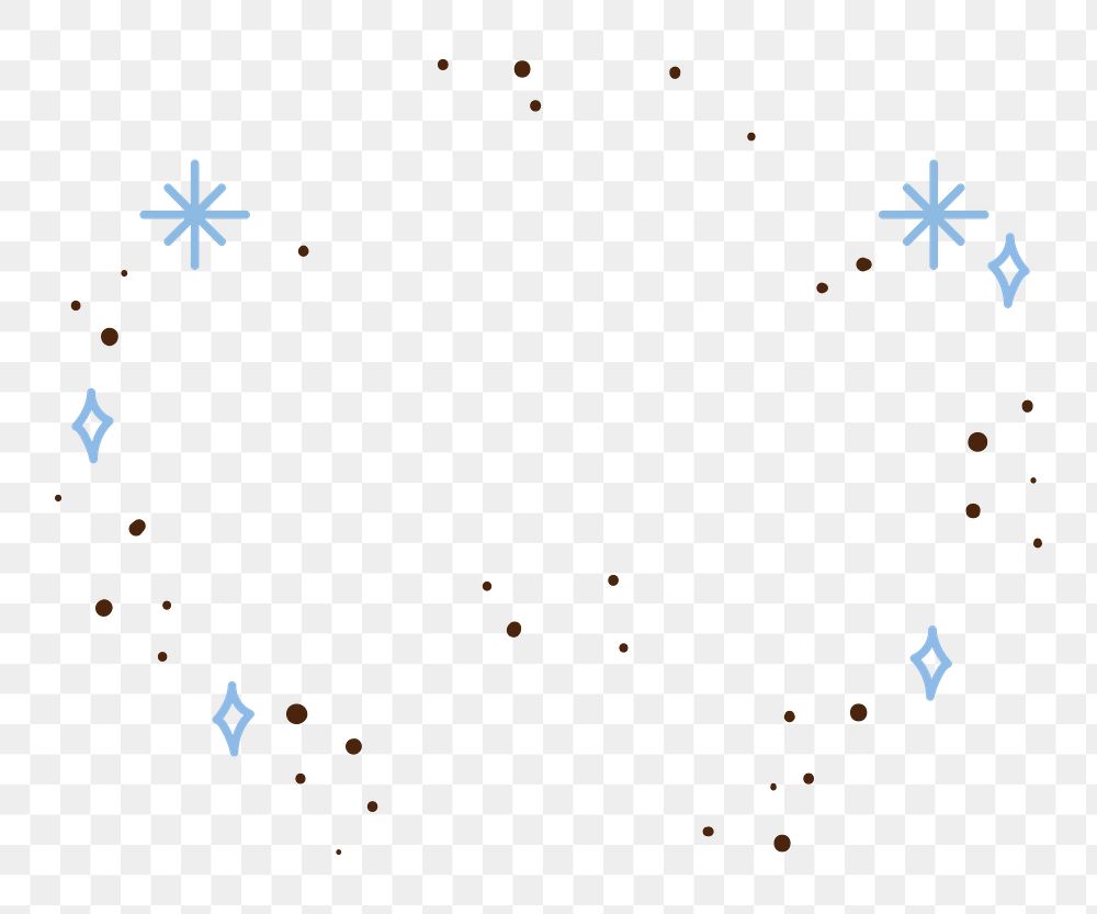 Winter snow png, line art illustration, transparent background