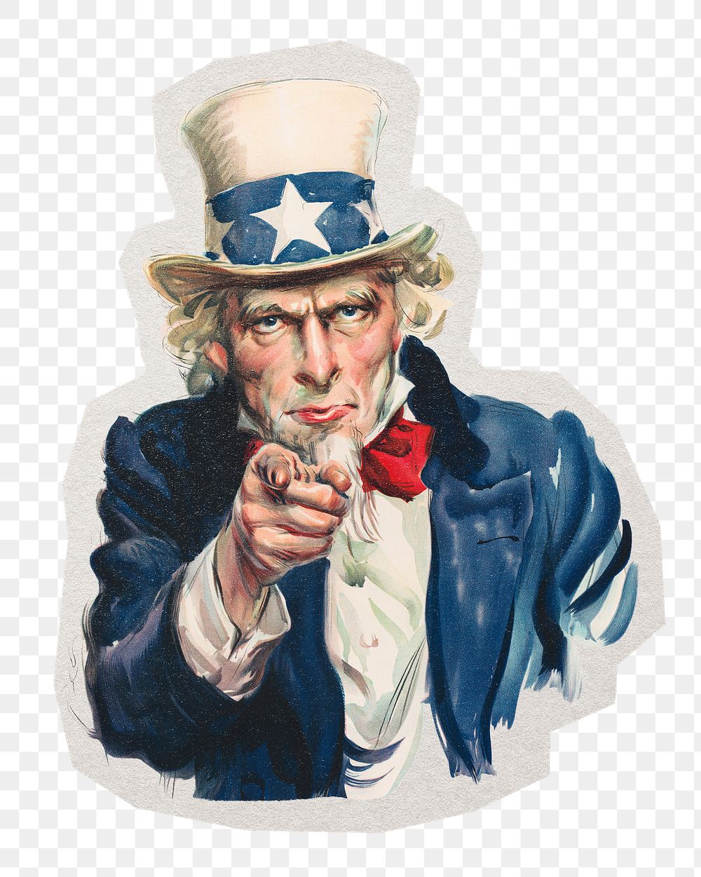 Uncle Sam png pointing finger | Premium PNG - rawpixel