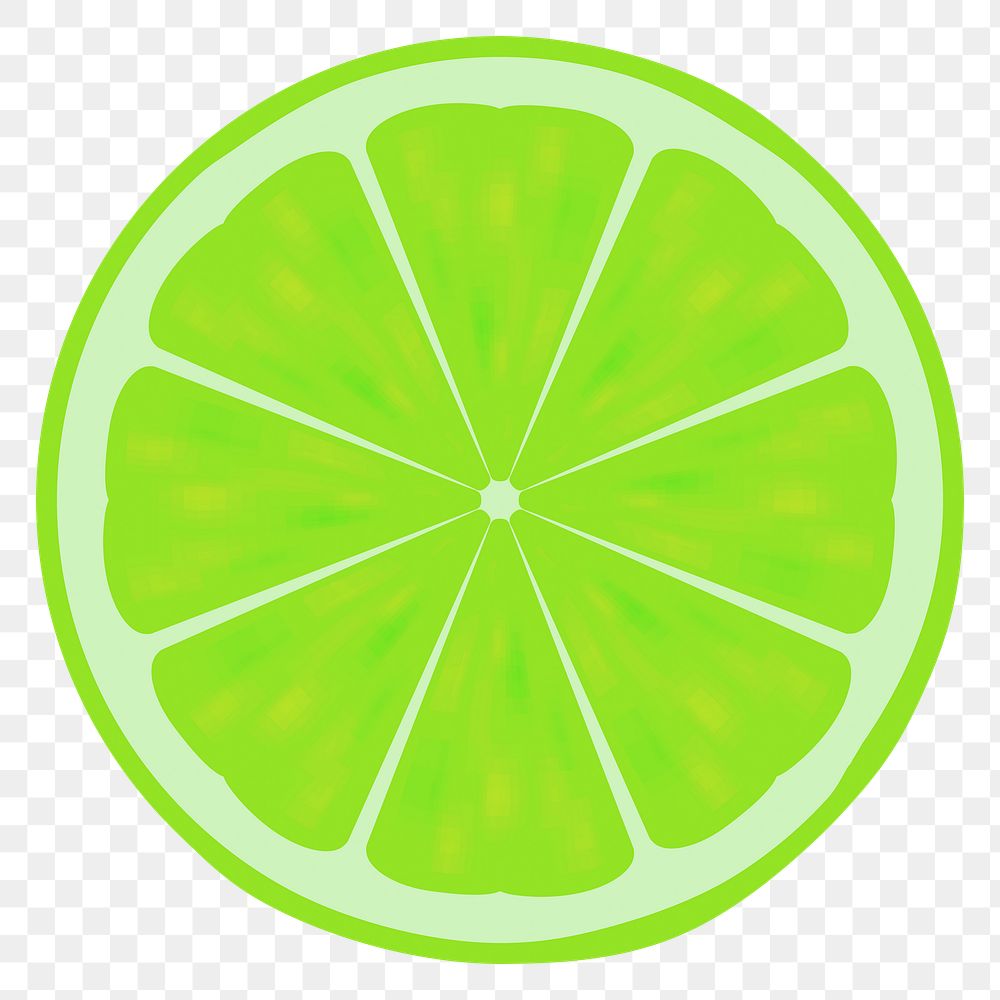 Lime png illustration, transparent background. Free public domain CC0 image.