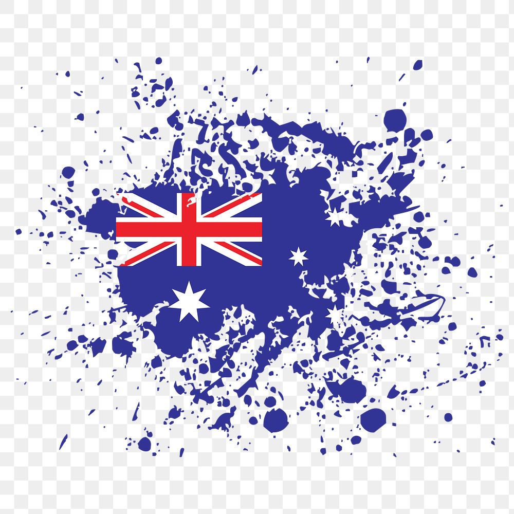Australia png sticker, transparent background. Free public domain CC0 image.