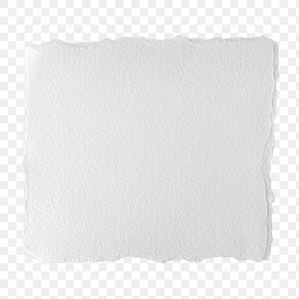 PNG Paper blank texture, collage element, transparent background