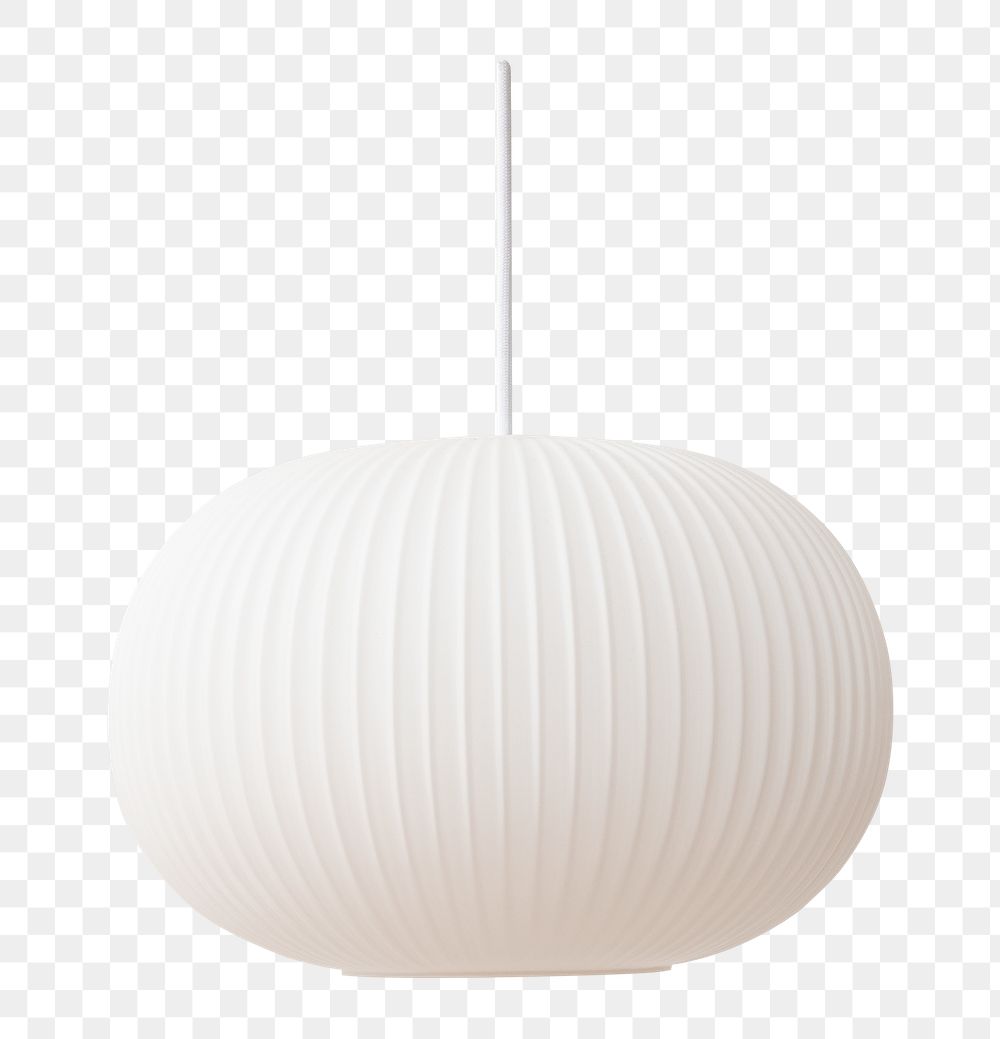 Png rice ball lamp sticker, transparent background